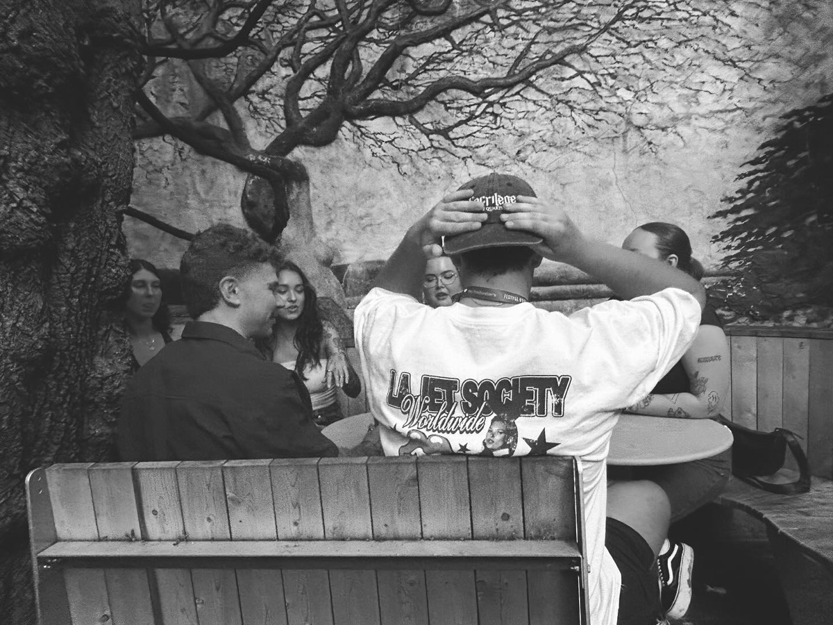 Murale de la terrasse